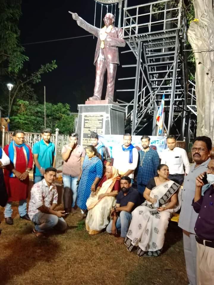 कल्याणमध्ये डॉ. बाबासाहेब आंबेडकर उद्यान वाचविण्यासाठी ८५ वर्षीय महिलेने सुरू केलं आमरण उपोषण