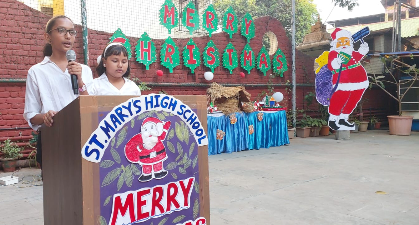 Arya Global School च्या विद्यार्थ्यांनी लुटला ख्रिसमसचा आनंद