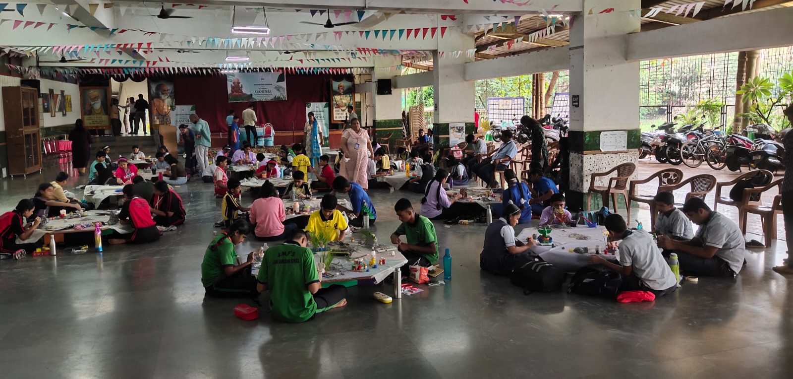 एज्युकेशन टुडे फाउंडेशन तर्फे Arya Gurukul School येथे पर्यावरणपूरक गणेशमूर्ती बनवण्याची स्पर्धा संपन्न