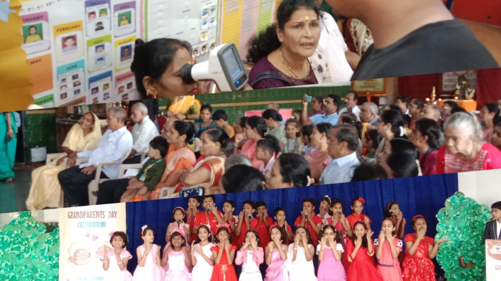 आर्य ग्लोबल ग्रुप ऑफ स्कूलमध्येआंतरराष्ट्रीय वृद्ध- दिन निमित्त आजी-आजोबांसोबत आठवणींना उजाळा