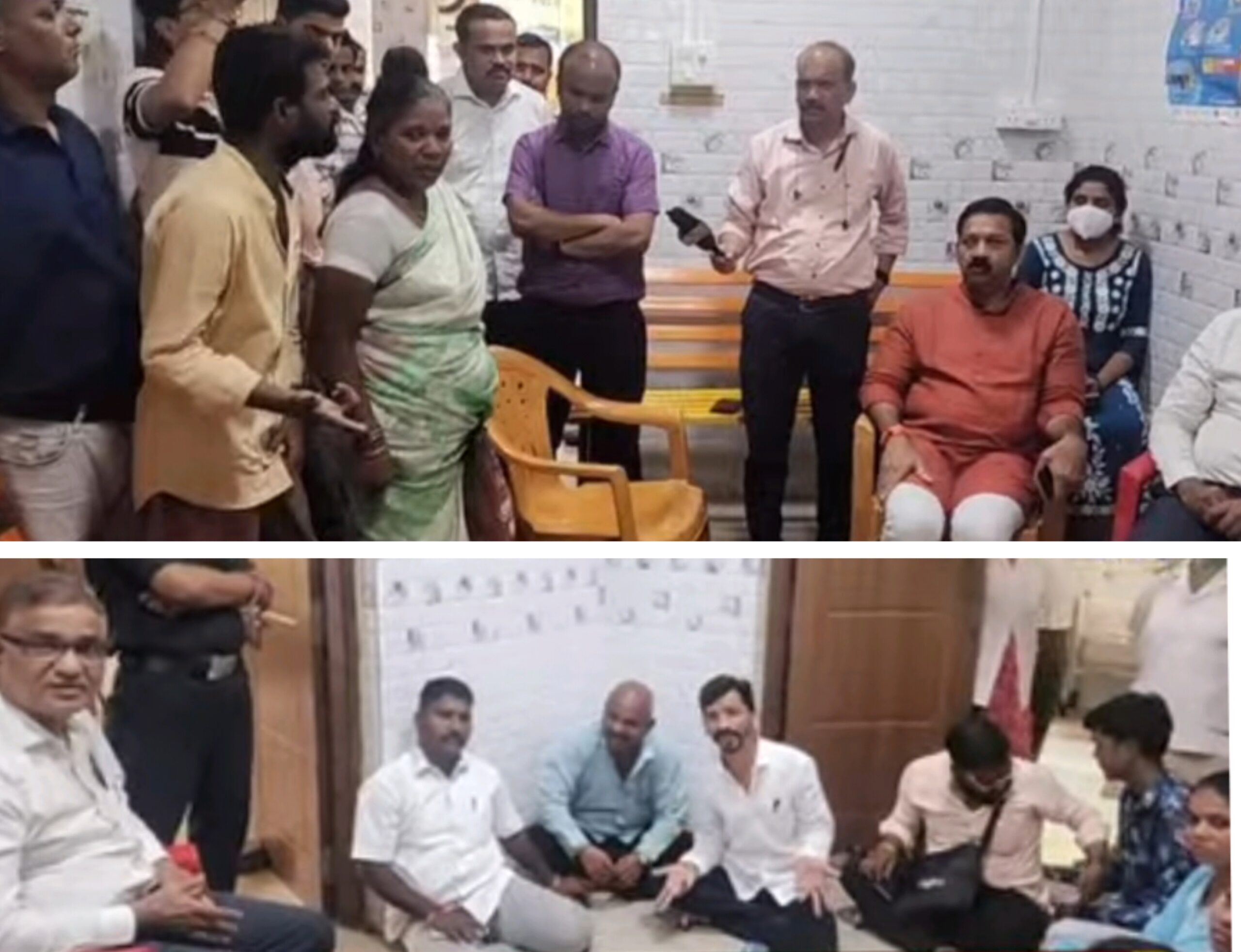 KDMC आरोग्य विभागा विरोधात समाजसेवकांनी मांडला ठिय्या