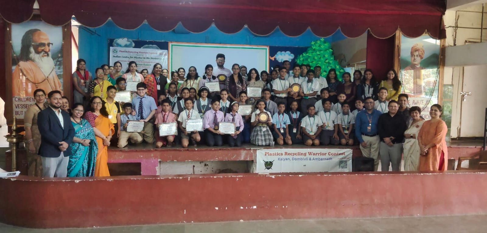 प्लास्टिक रिसायकल वॉरियर कॉन्टेस्ट बक्षीस वितरण सोहळा Arya Gurukul मध्ये संपन्न