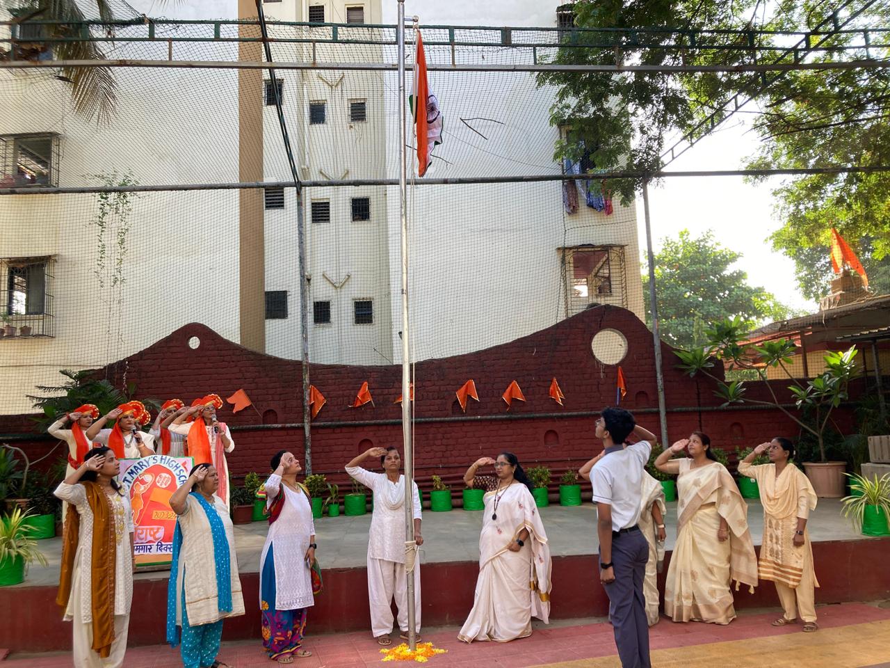 Arya Global ग्रुप ऑफ स्कूलमध्ये महाराष्ट्र दिन आणि कामगार दिन साजरा