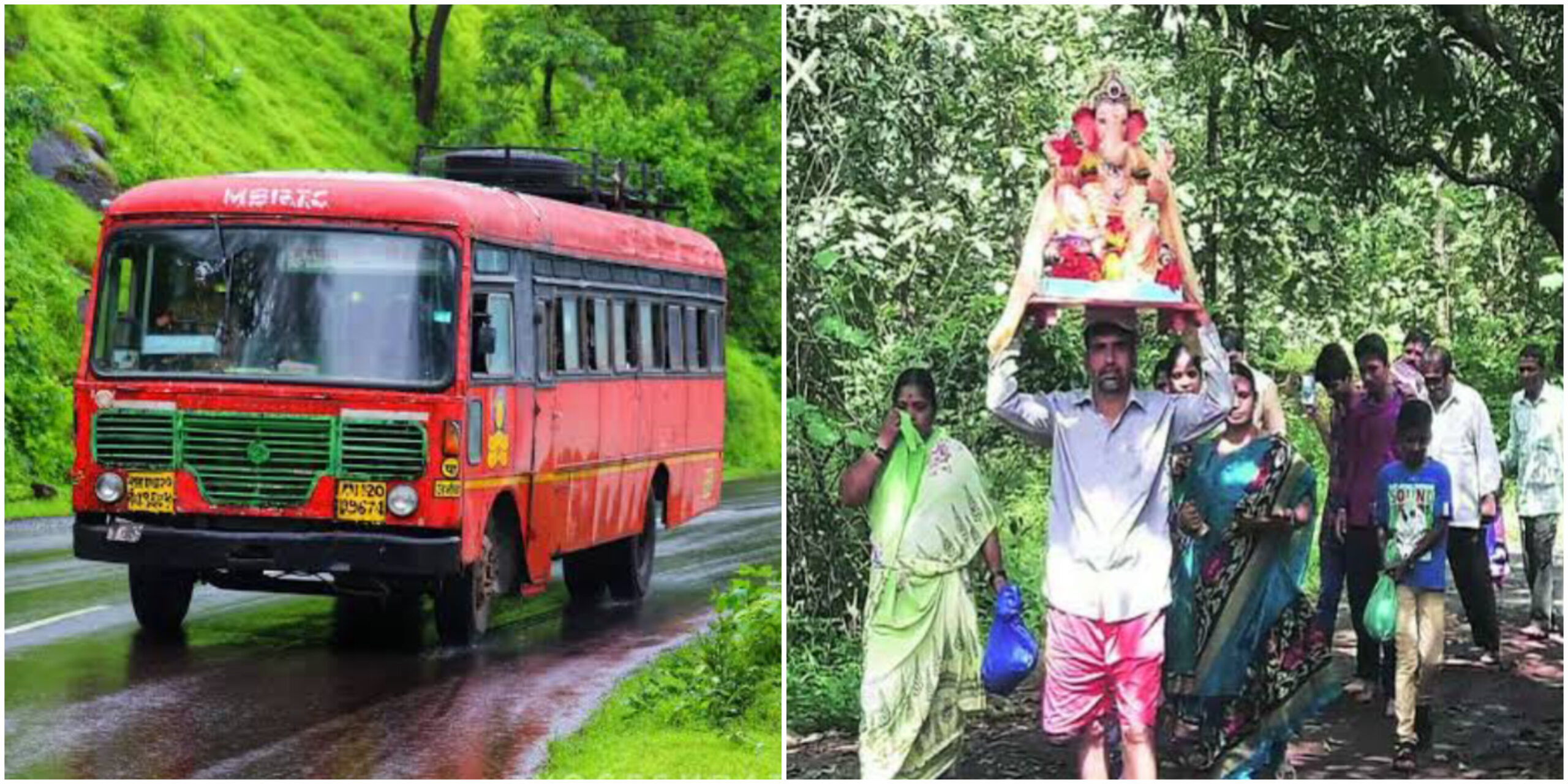 Kokan ST Ganeshotsav : गणेशोत्सवाला कोकणात यंदाच्या वर्षी धावणार ४३०० एसटी बसेस