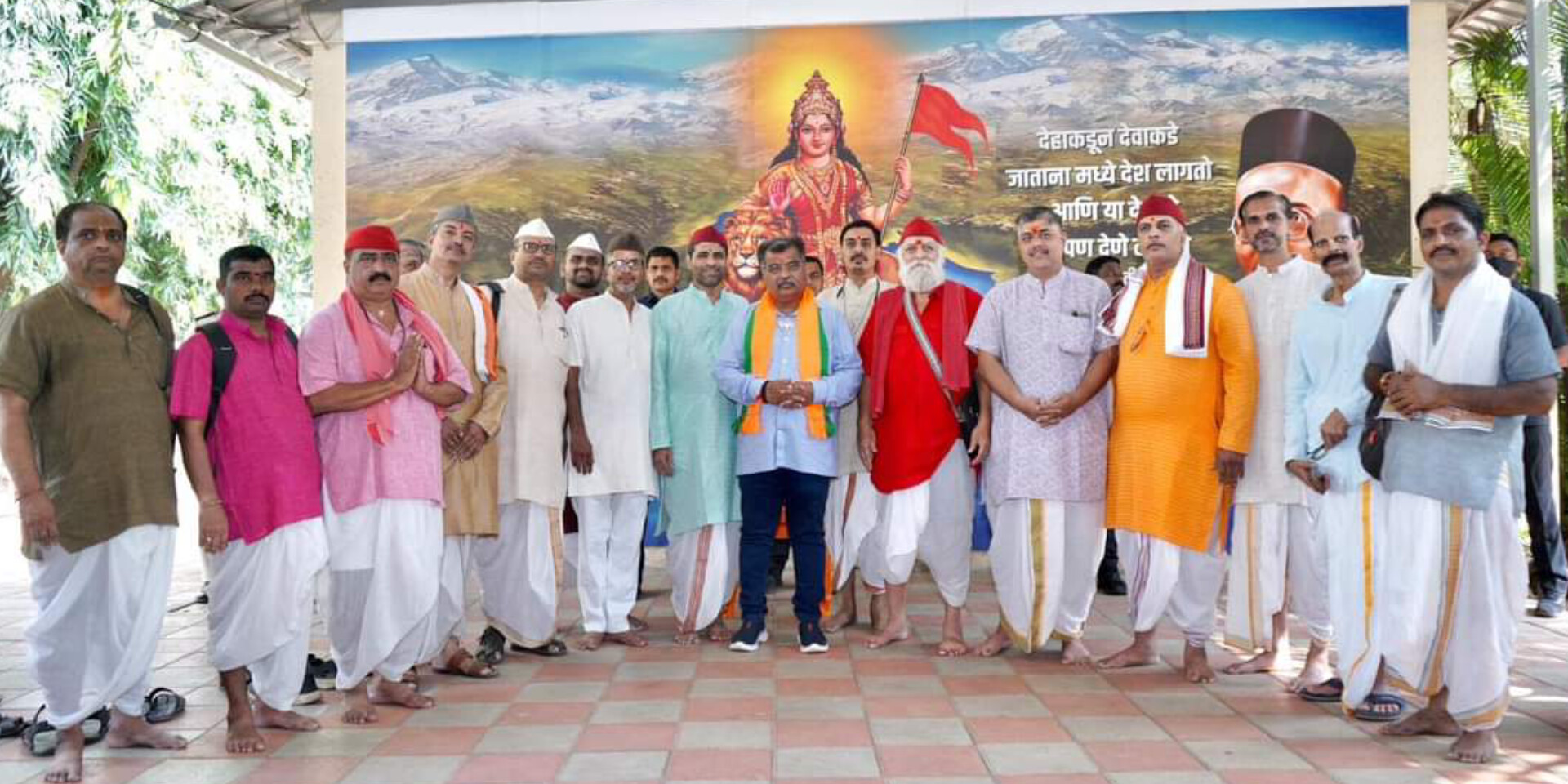 डोंबिवलीत कमळच फुलणार म्हणत पुरोहित मंडळींनी मंत्री रविंद्र चव्हाण यांना दिला जाहिर पाठिंबा