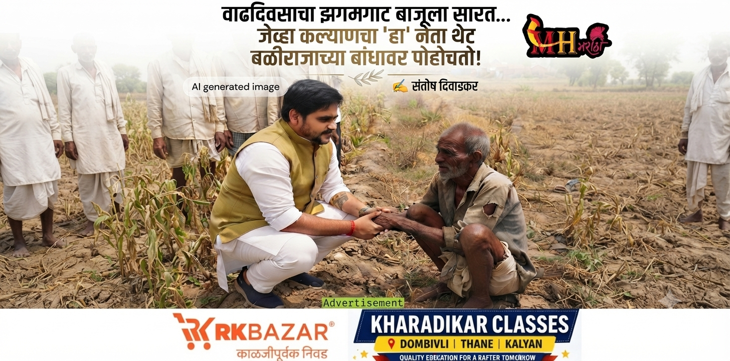 Mahesh Gaikwad :  वाढदिवसाचा झगमगाट बाजूला सारत… जेव्हा कल्याणचा ‘हा’ नेता थेट बळीराजाच्या बांधावर पोहोचतो!